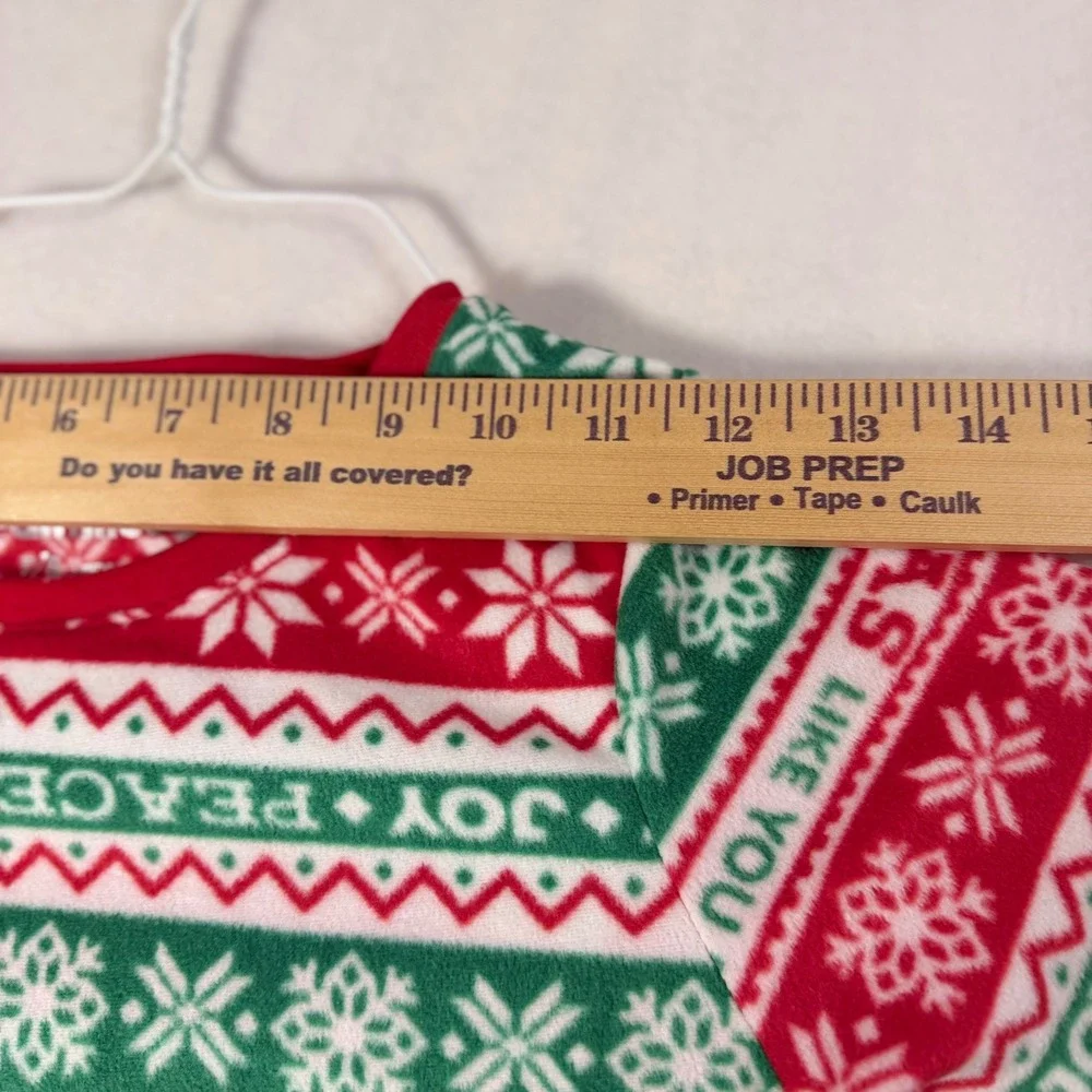 Matching Doll and Girls size 7/8 Christmas Fleece Nightgowns